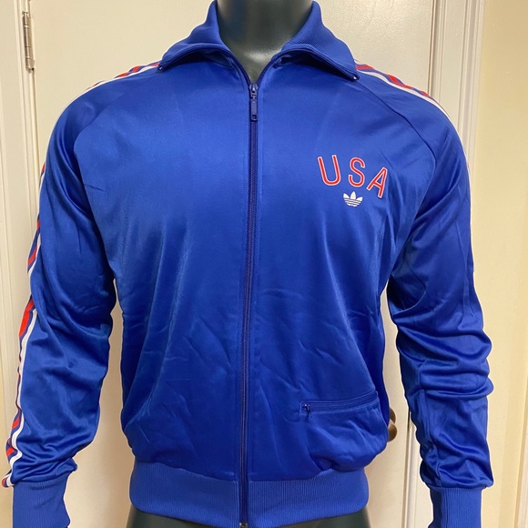 Vintage adidas USA Track Jacket - Picture 1 of 6